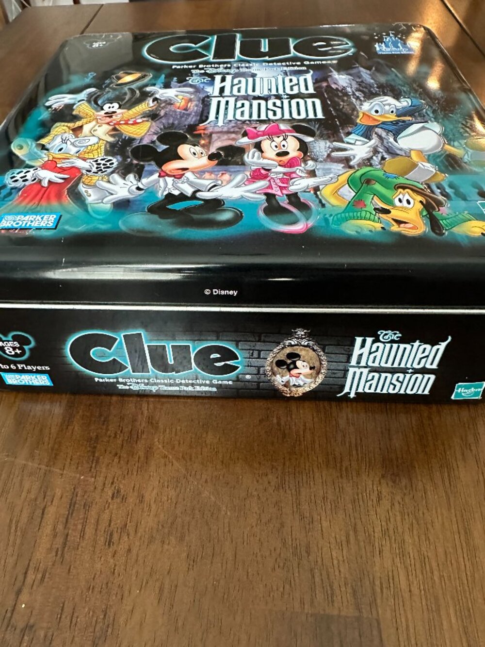 Rare Hasbro Disney Haunted Mansion Clue Board Game Theme Park Ed. (Tin) 2002 - Picture 4 of 16